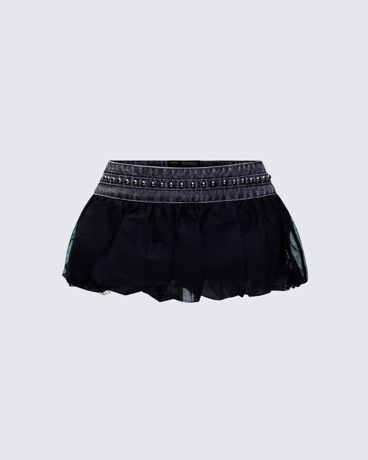 Women's black cotton matching set alternate angle – FINESSE