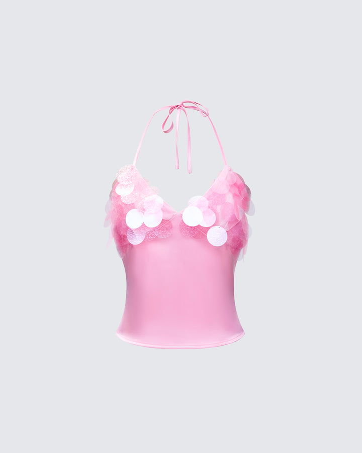 Women's pink top – FINESSE