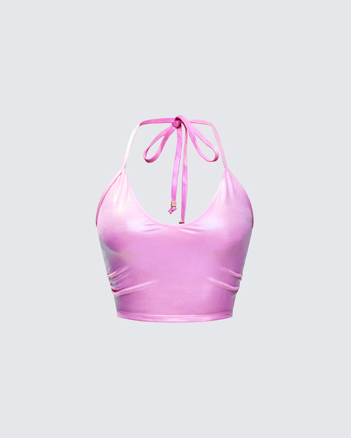 Women's pink tank top – FINESSE