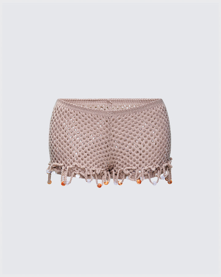 Women's sequin cotton shorts – FINESSE