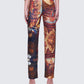 Women's red pants front view – FINESSE