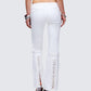 Genoveva Stone Denim Lace Up Jeans