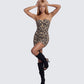 Roxy Multi Gathered Bandeau Dress