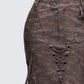 Hosea Brown Vegan Leather Maxi Skirt