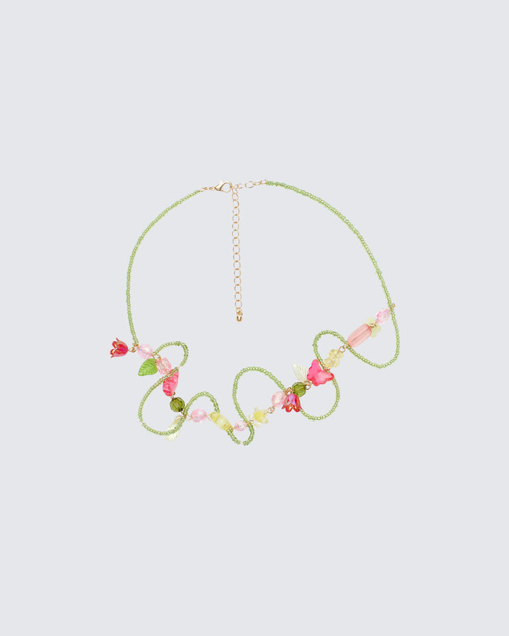 Floral choker – FINESSE