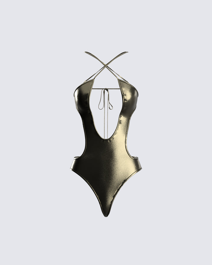 Women's metallic swimsuits – FINESSE