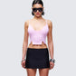 Women's pink top front view – FINESSE