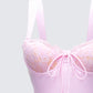 Women's leather matching set close-up detail – FINESSE