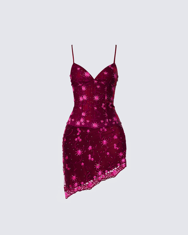 Women's pink matching set – FINESSE