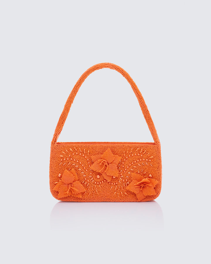 Orange shoulder bag – FINESSE