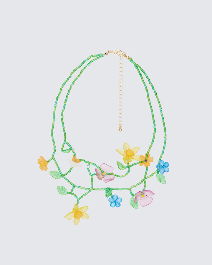 Green necklace – FINESSE
