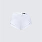 Mitchie White Tailored Double Hem Shorts product front