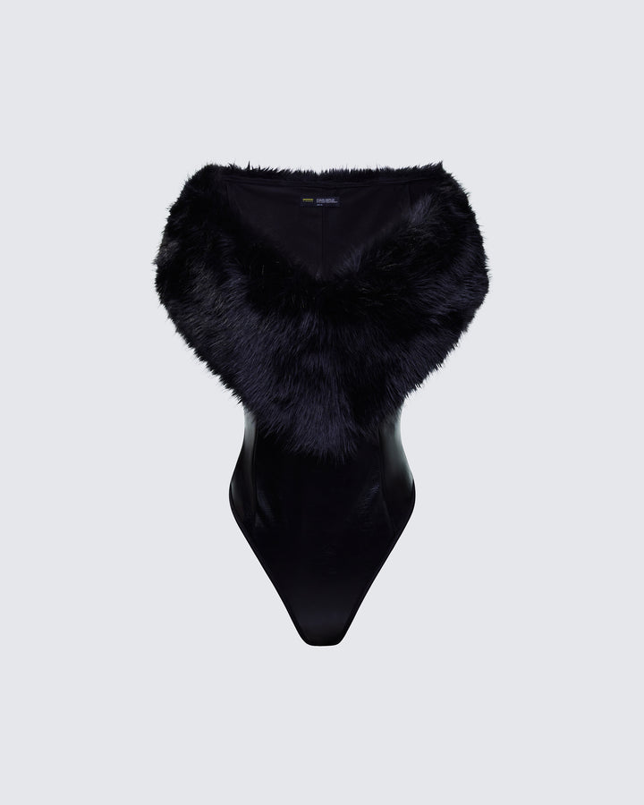 Women's black bodysuit – FINESSE