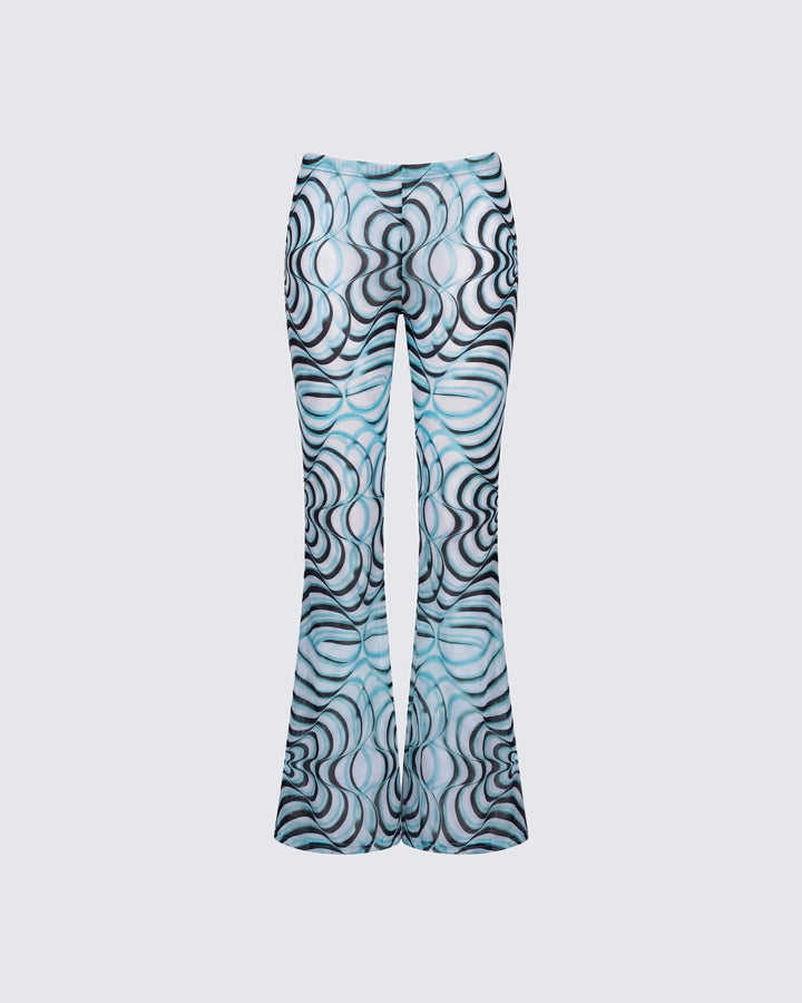 Ophelia Multi Mesh Flare Leggings