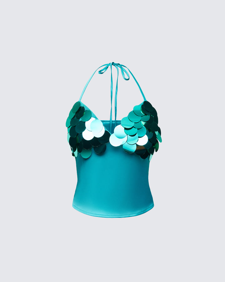 Women's green matching set alternate angle – FINESSE