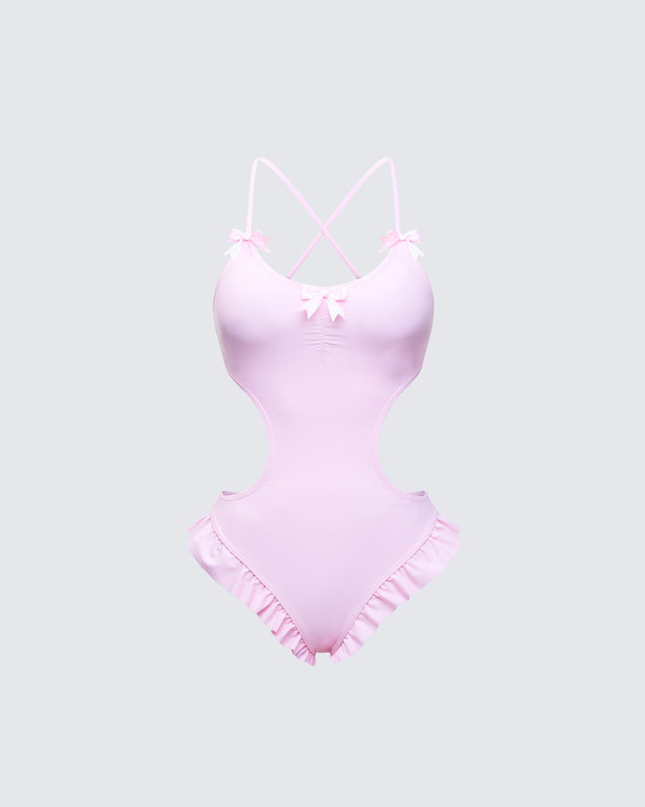 Women's pink swimsuits – FINESSE