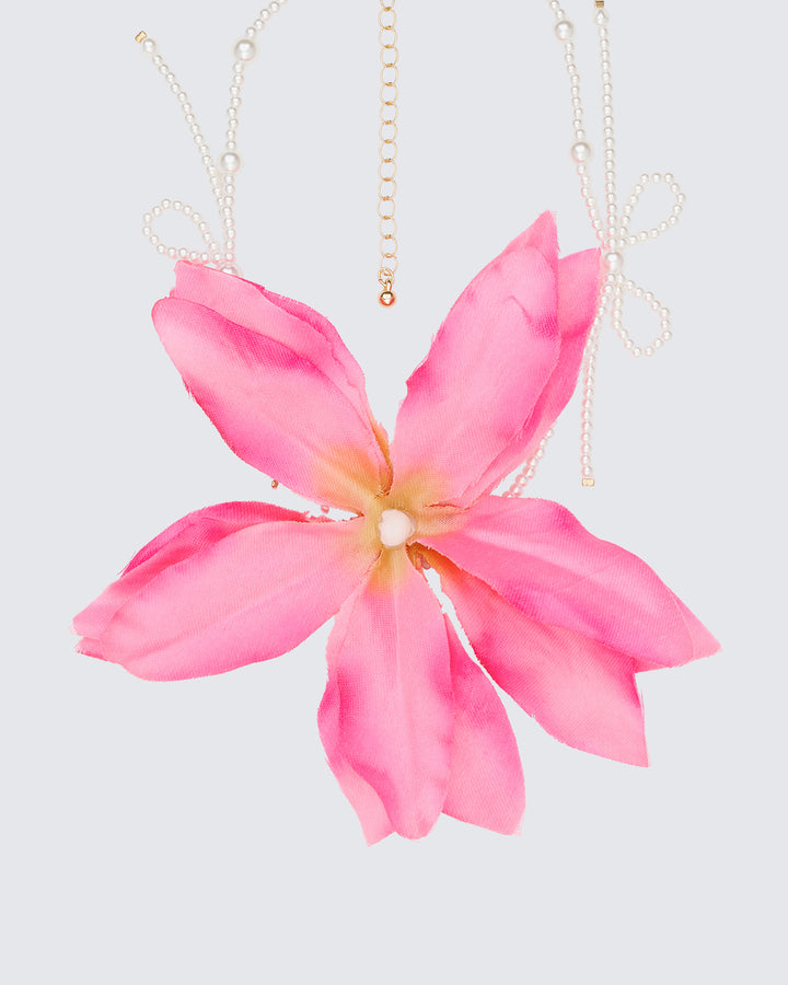 Piper Pink Tropical Pearl Choker