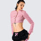 Women's pink jacket alternate angle – FINESSE