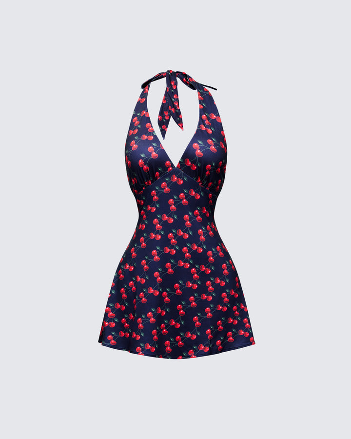 Women's printed mini dress – FINESSE