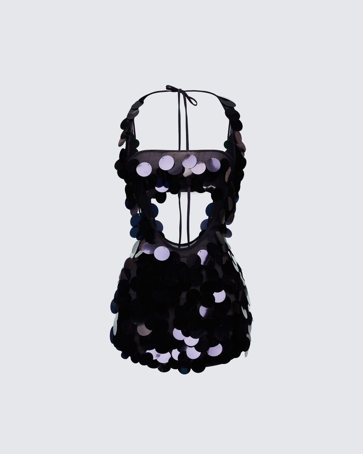 Women's black dress – FINESSE