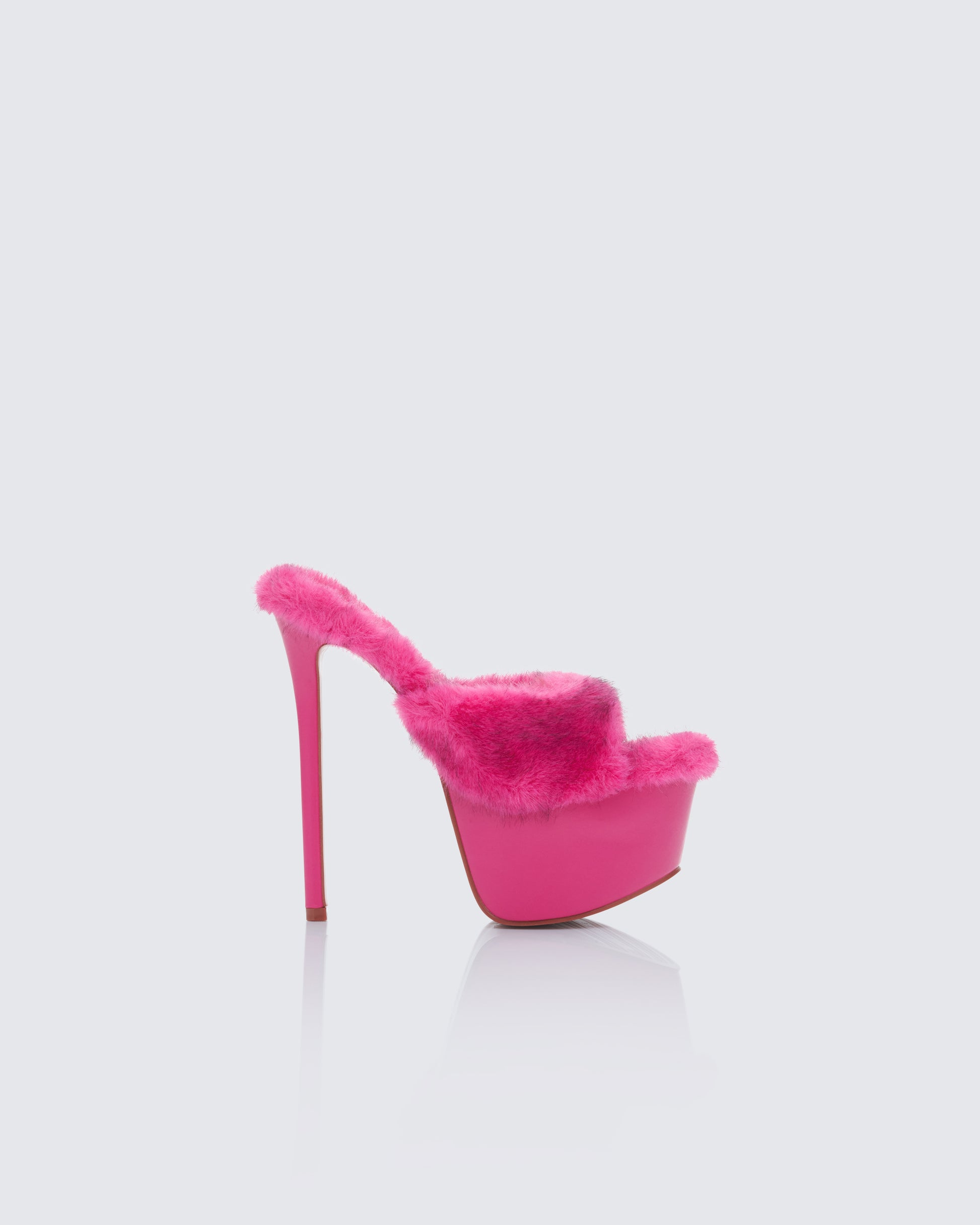 Women's pink platform heels – FINESSE
