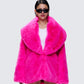 Women's pink jacket front view – FINESSE