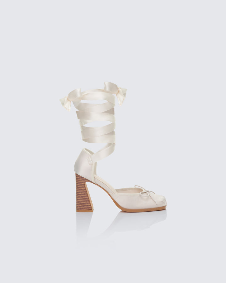 Women's ivory shoes – FINESSE
