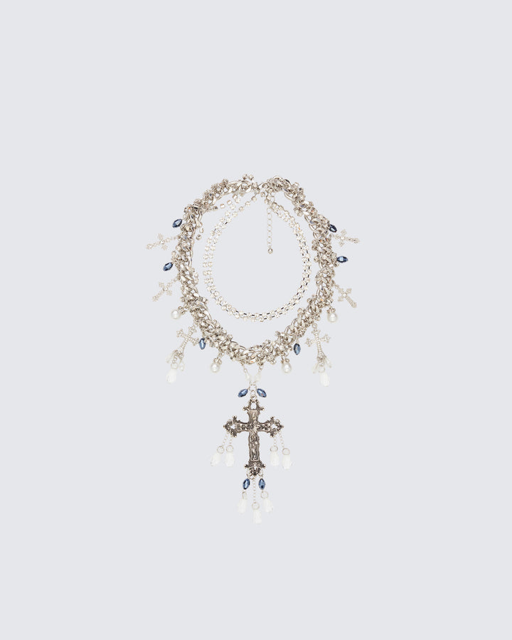 Silver necklace – FINESSE