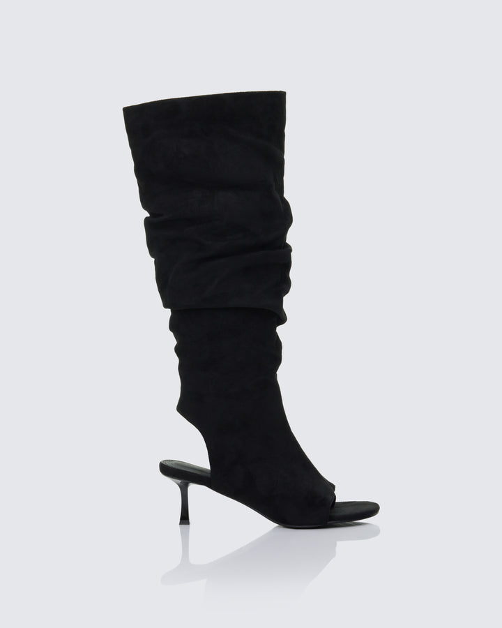 Women's black boots – FINESSE