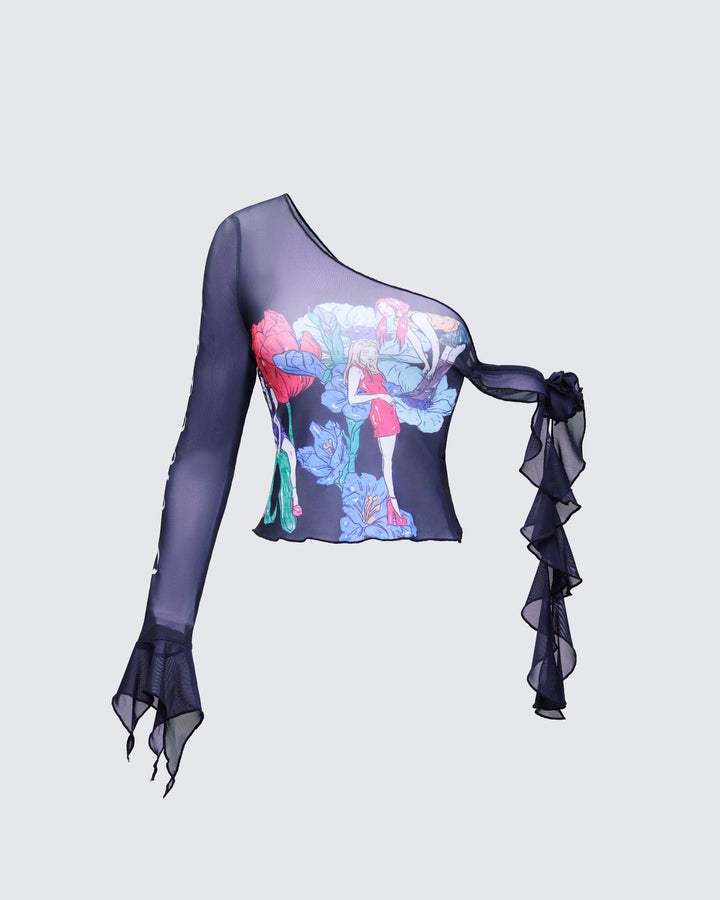 Women's black top – FINESSE