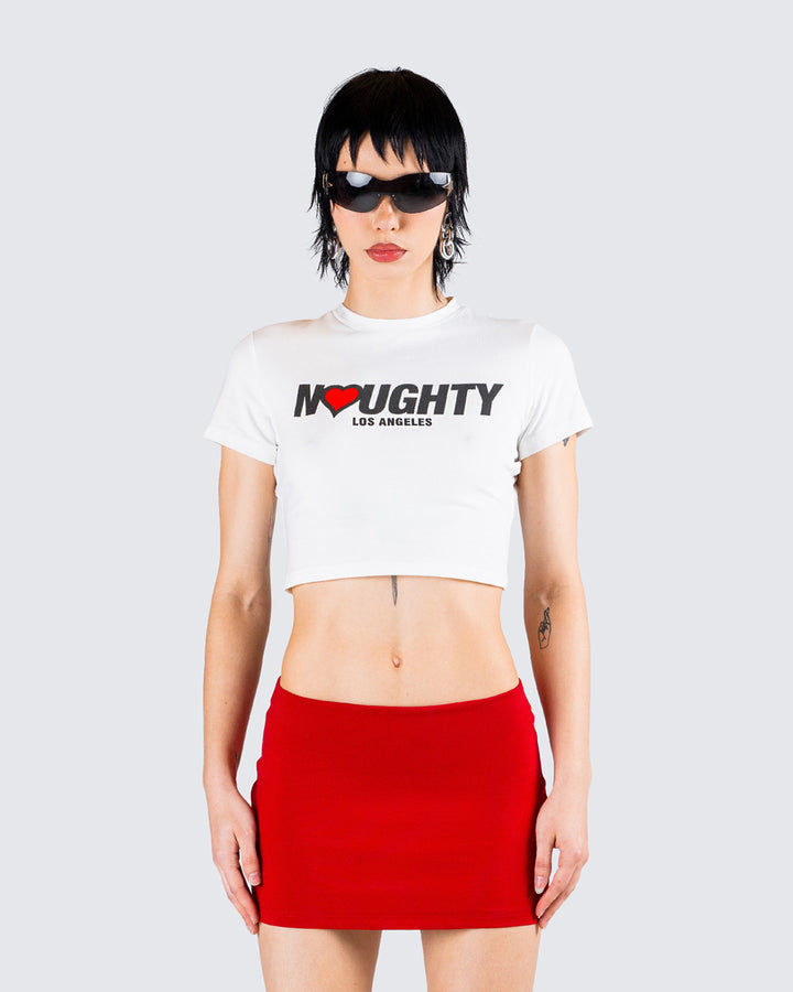Women's white cotton t-shirt close-up detail – FINESSE
