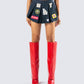 Women's mini skirt front view – FINESSE