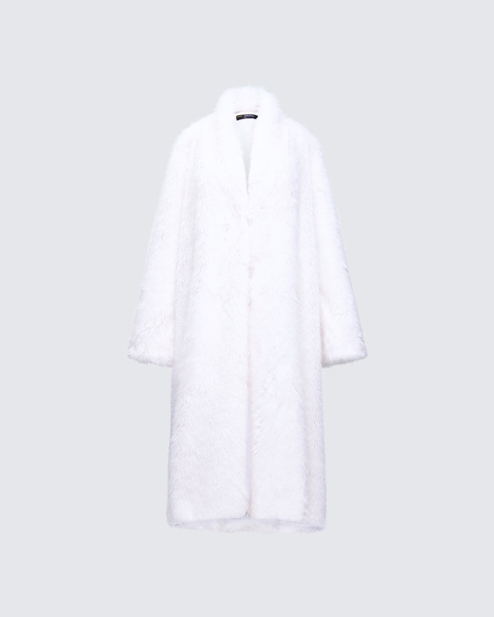 Women's white matching set alternate angle – FINESSE