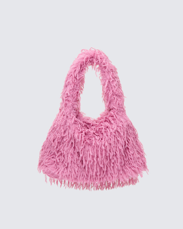 Pink shoulder bag – FINESSE