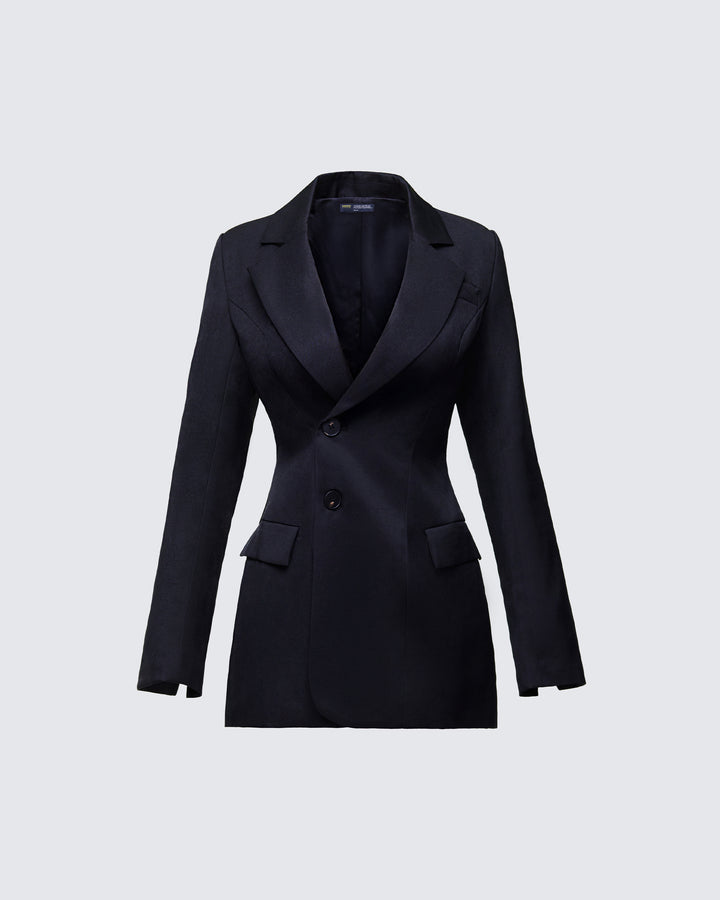 Women's black blazer – FINESSE