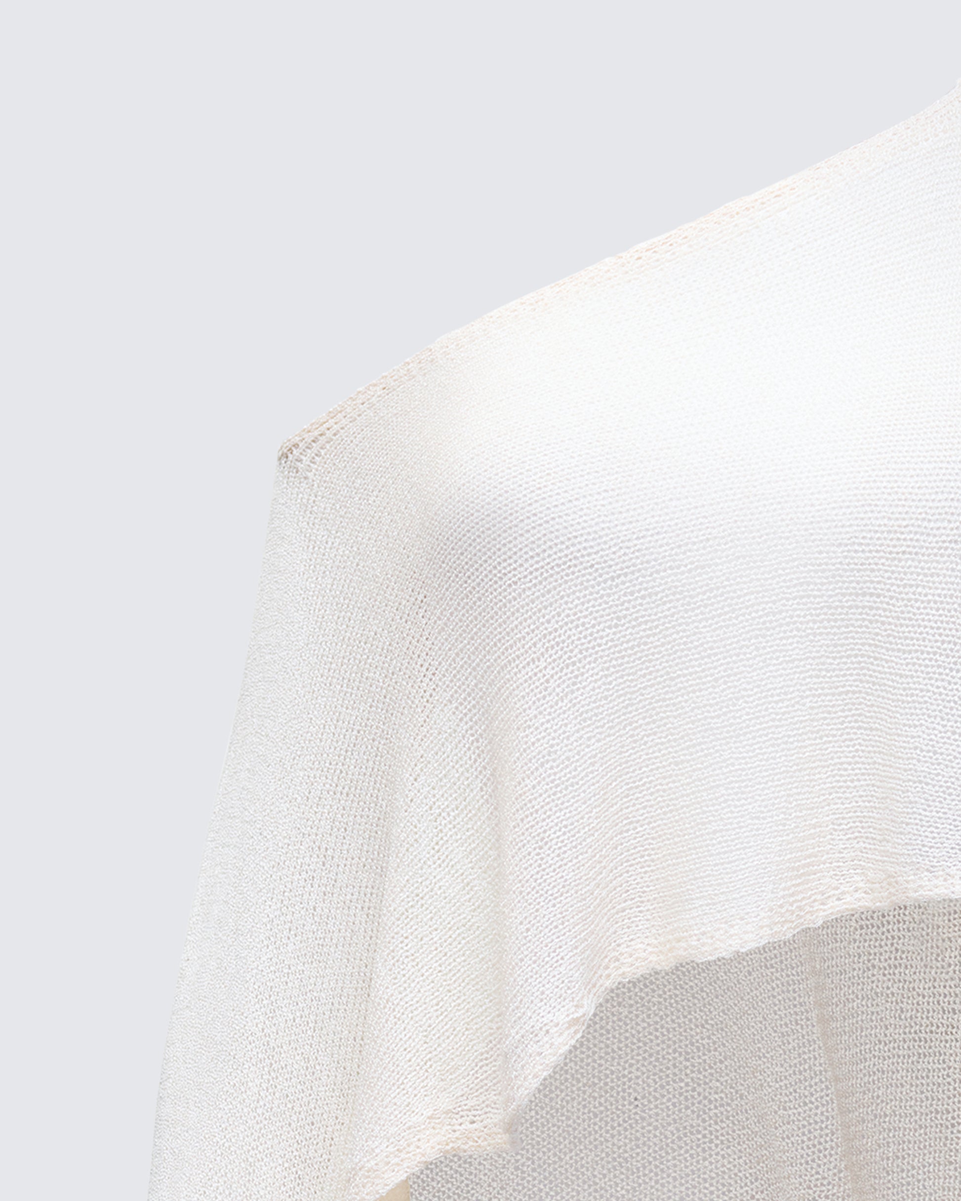 Women's ivory tops alternate angle – FINESSE