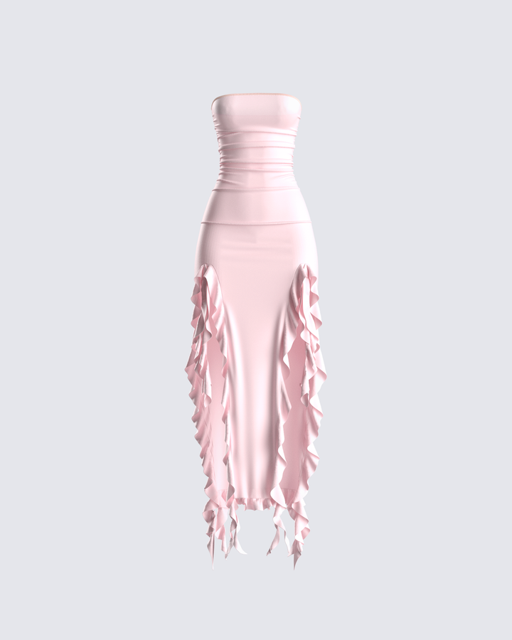 Women's pink dress – FINESSE